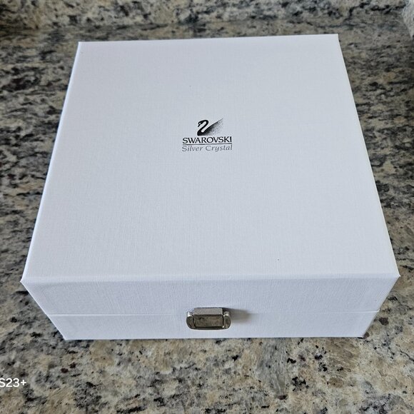 RARE VINTAGE SWAROVSKI CRYSTAL SOLARIS SUN STAR TAPER CANDLEHOLDER ORIGINAL BOX - Picture 13 of 16